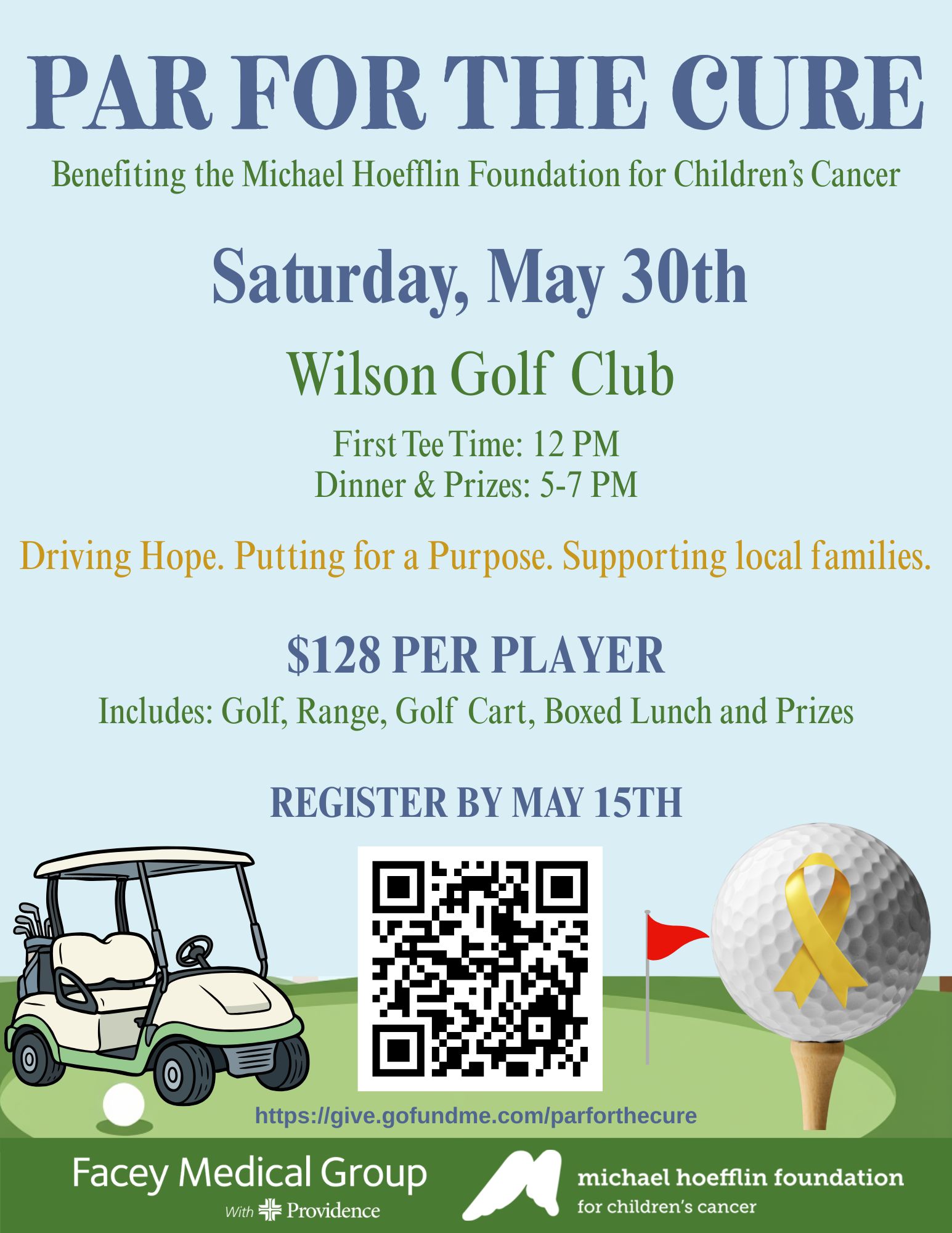 Par for the Cure Facey Golf Tournament Flyer (1)
